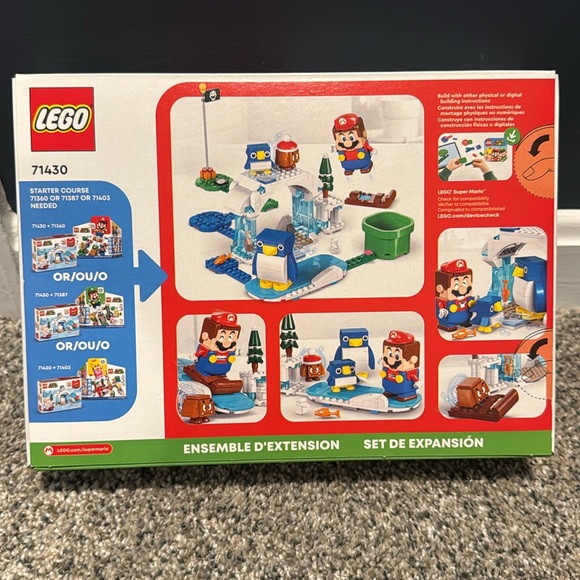 ๐BRAND NEW ๐ LEGO 71430 Super Mario Penguin Family Snow Adventure Expansion Set - Picture 6 of 8